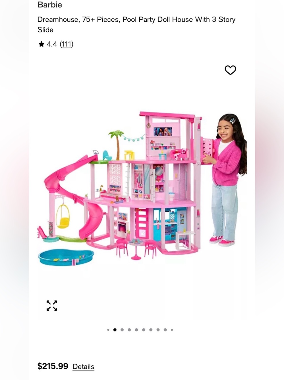 Barbie DreamHouse Playset Dollhouse